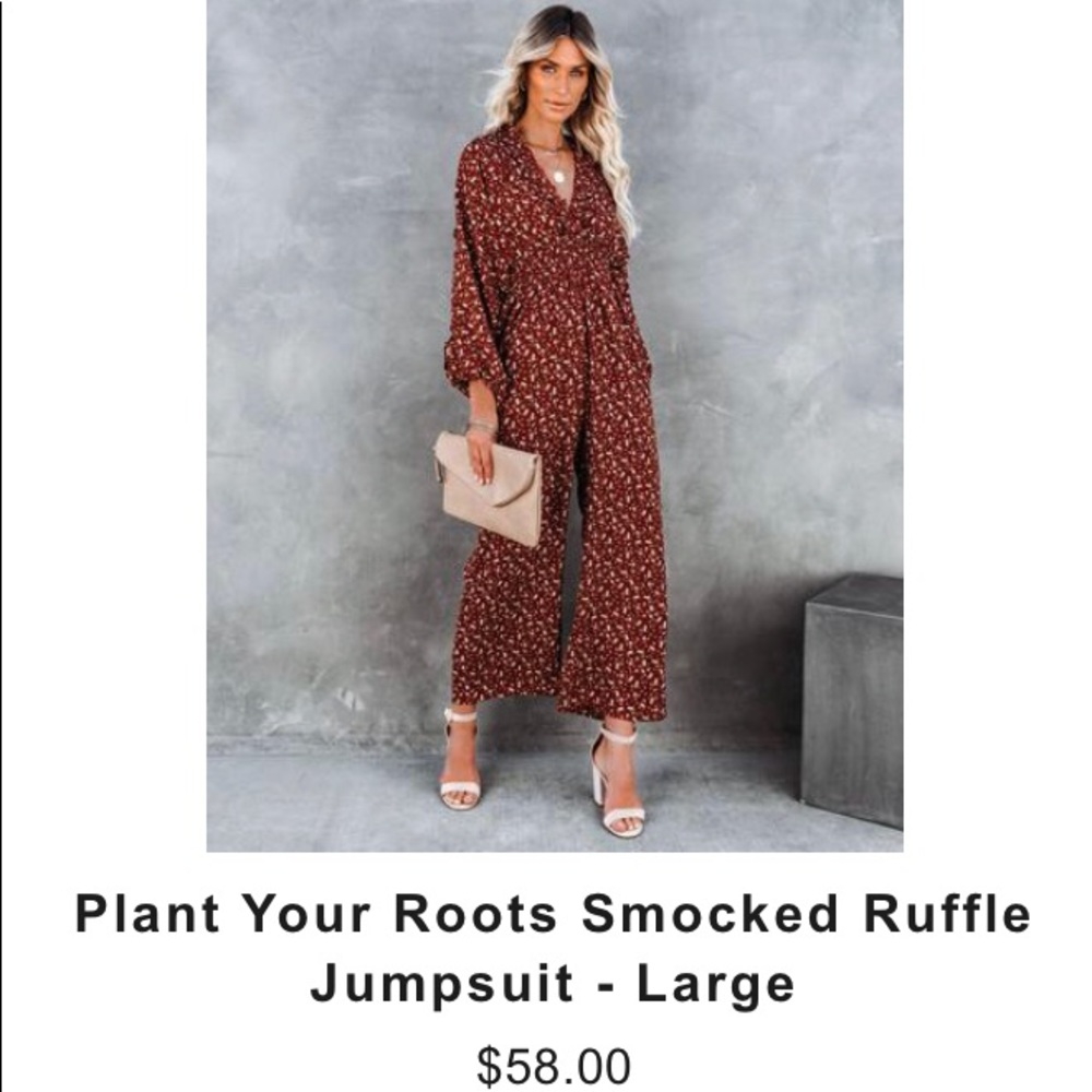 Vici Dolls Floral Jumpsuit
